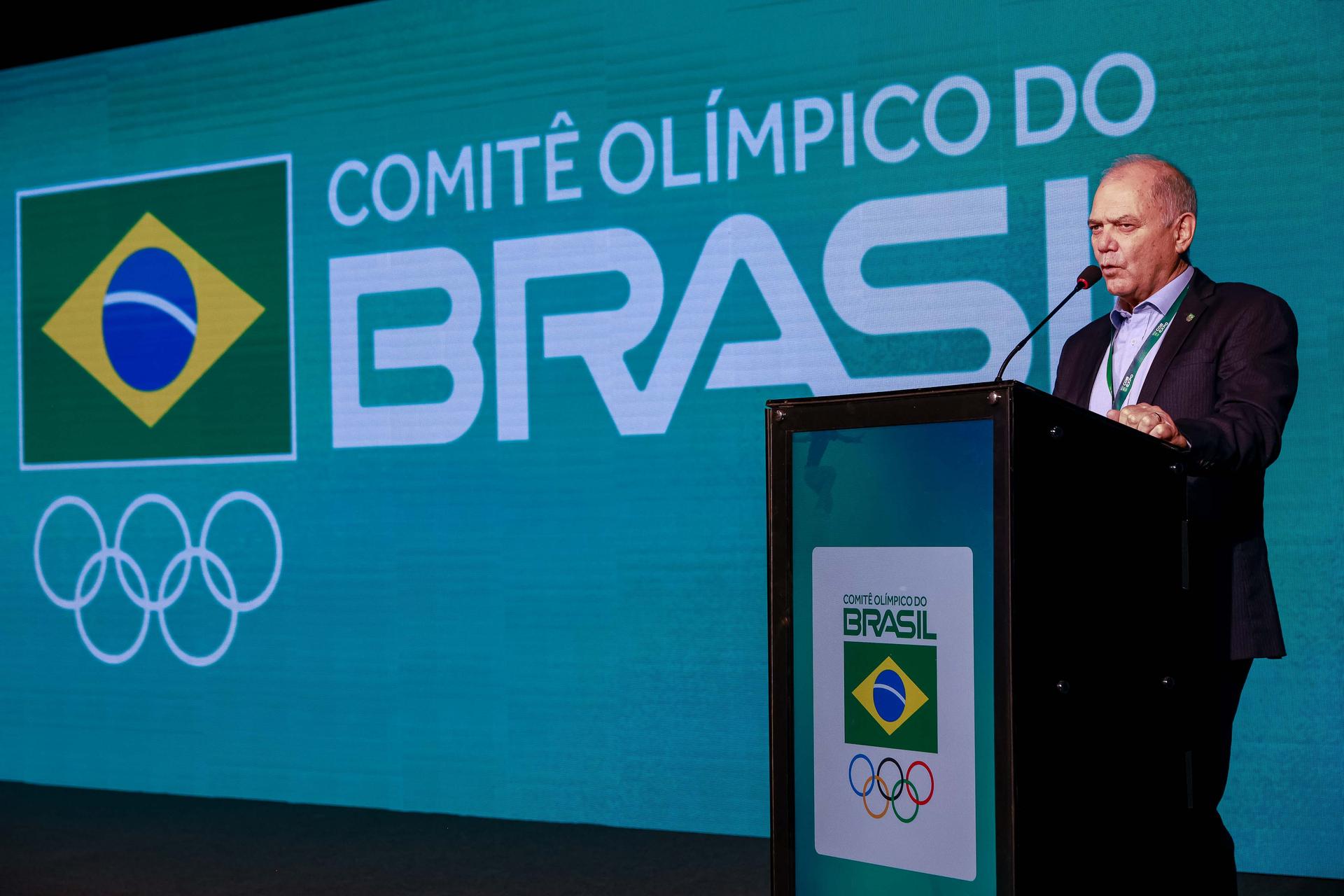 Paulo Wanderley na abertura da COB Expo 2024. Foto: Leo Barrilari/COB