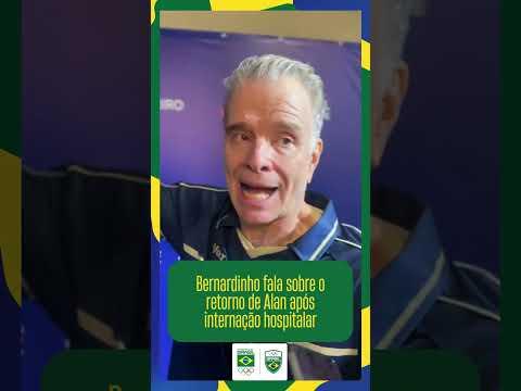 Bernardinho destaca a importância de Alan na seleção masculina de vôlei